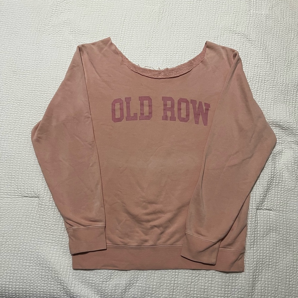 Old Row Pink Sweatshirt